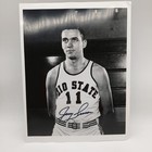 Jerry Lucas Signed Autographed Ohio State Buckeyes 8x10 Photo Black   White 