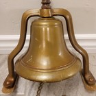 Vintage Boat Bell Yoke Helm Bell Nautical Sailing Ship Antique  Dinner Alarm Vtg