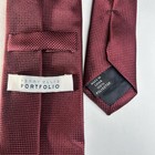 Van Heusen Men s Brown Geometric Pattern Woven Silk Neck Tie For Men