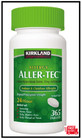 Aller-tec 24 Hr Allergy Relief Cetirizine 365 Tablets Compare To Zyrtec 10 Mg