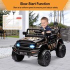 Ride On Car For Kids 12v Battery Powered Electric Car Truck Led Lights W remote