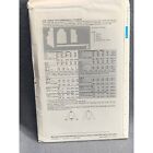 Butterick 5436 Vintage Misses Embroidery Transfer Pattern Size 12 Shirt Uncut