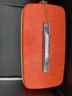 Vintage Samsonite Sherbrooke Orange Train Case Makeup Travel Hard Shell Luggage