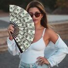 Hand Fans Foldable For Line Dancing Decorative Popping Big Money Fan Dance Music