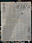 June 6 1882 Evansville Daily Courier Newspaper 142 Years Old  Indiana