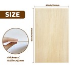Muxgoa 20 Pcs Wood Sheets unfinished Balsa Wood Sheets For Crafts Diy Thin Woods