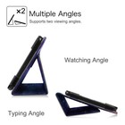 For Samsung Galaxy Tab A 8 0 Sm-t387 2018   Sm-t380 2017 Tablet Folio Case Cover