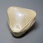 20pc Yellow Vinyl Cosmetic Bags Bulk Lot  Wholesale Triangle Party Favors New
