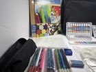 Artist s Loft 101 Piece Deluxe Studio Art Set W easel   Messenger Bag