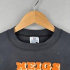 Vintage Meigs County Tigers Sweatshirt Mens Large Black High School Tennessee