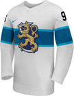 Men s Finland Hockey Mikko Rantanen White 2026 Home Iihf Olympics Replica Jersey