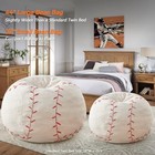 Sports Bean Bag Chair - Giant Bean Bag Chairs For Adults And 44 Inches Baseball