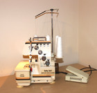 Baby Lock 5180 Bl-5180 Serger Sewing Machine W  Power Cord   Foot Pedal- Working