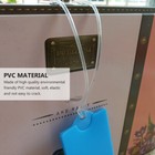 1 Set Pvc Luggage Loops Plastic Luggage Tag Id Strap Suitcase Tags Strap