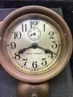  cc29  Antique Wwi Seth Thomas Ship s Bell Strike  bottom Bell  Ship Wall Clock