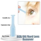 6pcs Hard Contact Lens Remover Tool With Storage Box Eye Care Inserts Removes Re