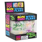 Schylling Nee Doh Nice Cube Wow Flake Super Solid Squish Squeeze Toy 