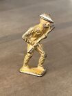 Vintage Barclay Manoil Cast Metal Toy Dimestore Soldier Walking With Rifle