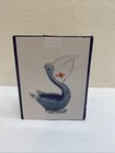 Luxury 6  Glass Pelican Figurine - Perfect Nautical Gift For Home Decor