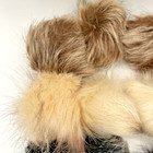 12 Faux Fur Pompoms For Hat Fluffy Keychain Fur Craft 3  Pompom Balls  4