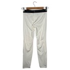 Nike Pro Pants Boys Large White Dri Fit Tights Compression Performance Athletic