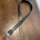 Ck Calvin Klein Signature Logo Mens Dress Leather Belt Size M 40    With Buckle