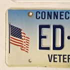 Connecticut Veteran License Plate     free         Ed Alu   Vanity Personalized Ct Tag