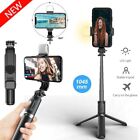 Wireless Bluetooth Selfie Stick Tripod Shooting Live Video Phone Camera Holder