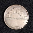 Large Mexico Silver Medal Cabeza De Palenque  p85 
