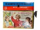 Vintage Sewing Susan Needle Book  100pc  Retro Graphics   Colors