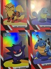 Pokemon Full House Kanto Uncut Sheet Charizard Gengar Blastoise