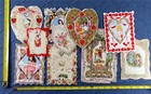 Antique Valentine s Day Cards  10  1930 s Children s Class Rare Vintage Card Lot