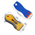Razor Blade Scraper  Scraper Tool With 2 Pack Scrapers 20pcs Plastic Blades A   