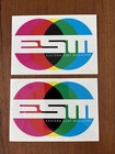 6 Vintage East Coast Surfer Eastern Surfing Surf Magazine Decal Stickers Swell