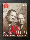 Penn   Teller Signed Souvenir Booklet And Tickets Las Vegas 2007
