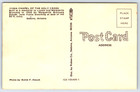 Arizona Az Sedona Oak Creek Canyon Holy Cross Chapel Postcard Old Vintage Card