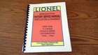 Lionel - Reproduction Factory Service Manuals Bundle Of All Five Manuals