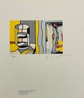 Roy Lichtenstein Hand-signed Original Print With Coa And   3 500 Usd Appraisal