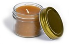 100  Pure Beeswax Glass Jar Candle With Lid Unscented Or Aromatherapy 20 Hour