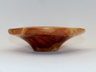 Stunning Handmade Bowl With A Natural Edge  Made From Red Gum Burl   125