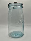 Qt  Woodbury Fruit Jar  complete 