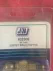 Jb Industries A32906 3 8  Copper Saddle Braze W  Tapper 5 Pack Valve Nos