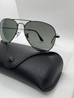 Ray-ban 58mm Aviator Classic Black Sunglasses - Black Glass Polarized