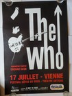 The Who Original Iconic Gorgeous Vienna  Aor Bg Fd Concert Poster