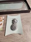 Mariposa Charms Rectangular  Platter Plate 5502 Aluminum Beaded Edge Mexico 14 