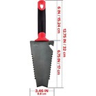 Radius Garden 16011 Root Slayer  Trowel  Red