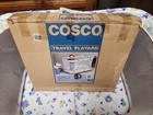 Vintage Cosco Mesh Sided Foldable Playpen Play Pen 80s 40x26    Prop