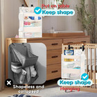 Hanging Diaper Organizer For Changing Table cribs car playard Or Wall   Nursery 
