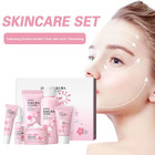 6pcs Sakura Skin Care Set Hydrating Moisturing Smoothing Nourishing Brightening