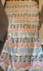 Vintage Minnie Mouse Pastel Twin Flat Bedsheet Ruffle